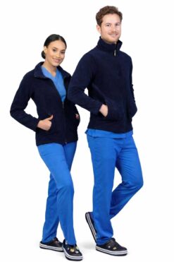 Unisex Lacivert Polar Ceket