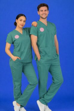 Likralı Ameliyathane Personel Forması (Frosty Spruce)